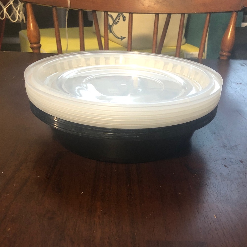 🥤 Reusable Plastic Containers (5) - Picture 3 of 3